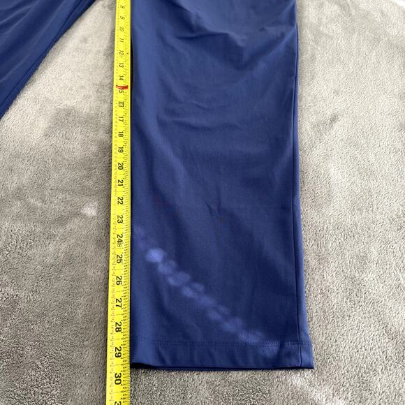 Lululemon Comission Pants Men's 38 Blue Golf Performance Preppy - Picture 10 of 11